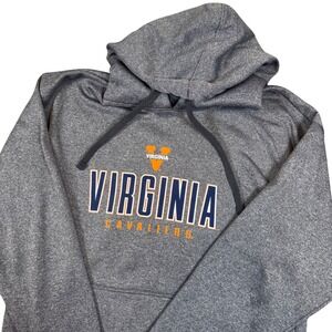 Virginia Cavaliers Champion‎ Gray Hoodie Men's Large College Pullover